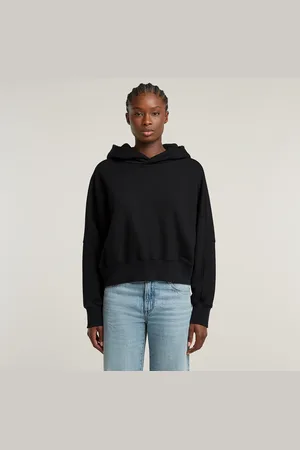 G-Star Embossed Oversized Hooded Sweater - - Women
