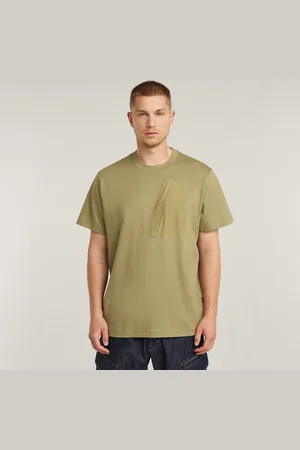 G-Star Outdoor Woven Pocket Loose T-Shirt - - Men