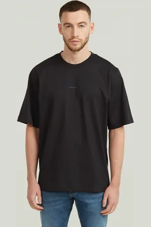 G-Star Center Chest Logo Loose Boxy T-Shirt - - Men