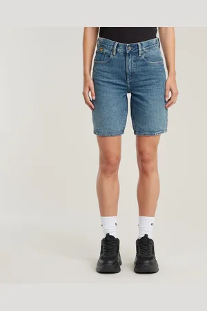 G-Star Viktoria Bermuda High Waist Shorts - - Women