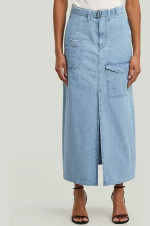 G-Star Belted Cargo Long Skirt - - Women
