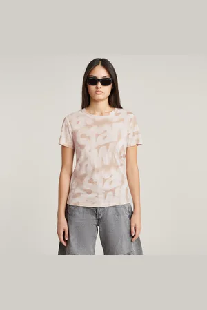 G-Star Sprayed Letters T-Shirt - - Women