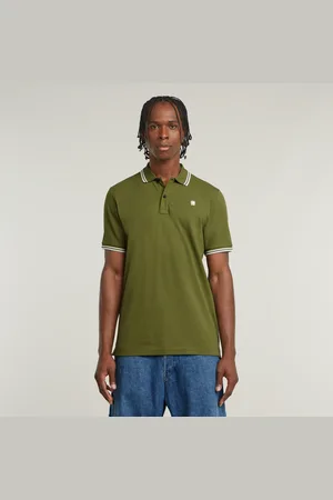 G-Star Dunda Slim Stripe Polo - - Men
