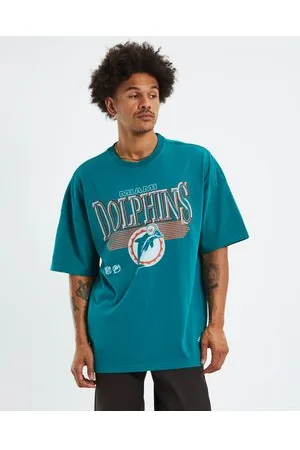 Brush Off Tee Dolphins Faded Teal, Buy Online