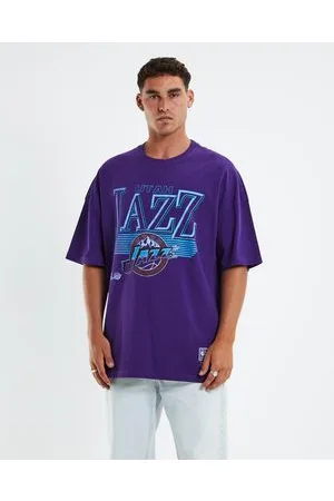 LA Lakers Division Arch Faded Purple Tee