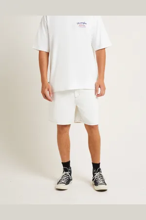 Wrangler Slacker Denim Shorts in Ghostfire