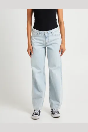 Dr Denim Hill Low Denim Jeans Canyon Pale Worn