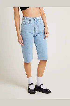 NEUW Sade Denim Jorts in Light Vintage