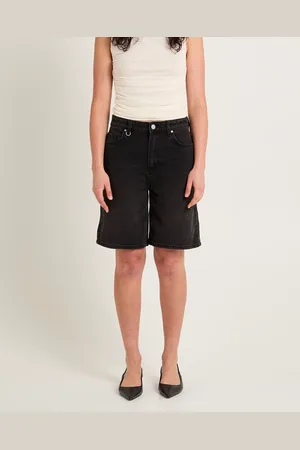 NEUW Phoebe Denim Shorts Underground Noir