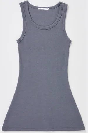General Pants Teen Girls Super Scoop Classic Dress in Slate