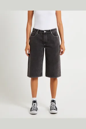 ABrand Long Denim Jorts Edda