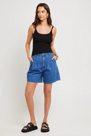Rollas Horizon Denim Shorts Ashley