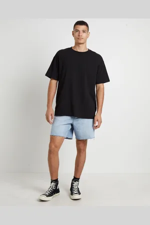 Lee L-Four Baggy Denim Shorts in Raider