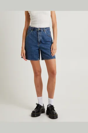 Rollas Super Mirage Denim Shorts Pacific