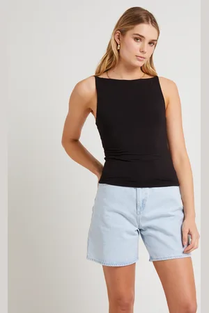 ABrand Kate Denim Top