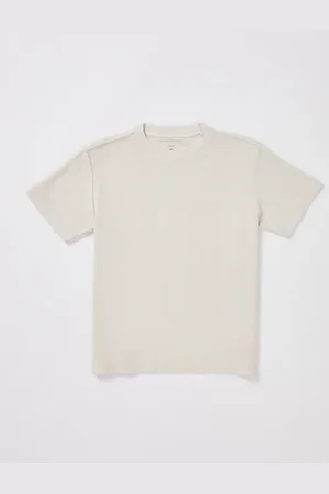 Arvust Teen Boys Ramona Short Sleeve T-Shirt in Chalk