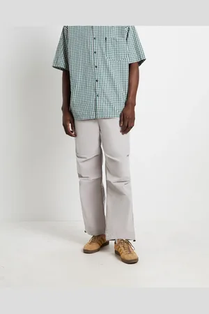 Spencer Project Parachute Pants in Bone
