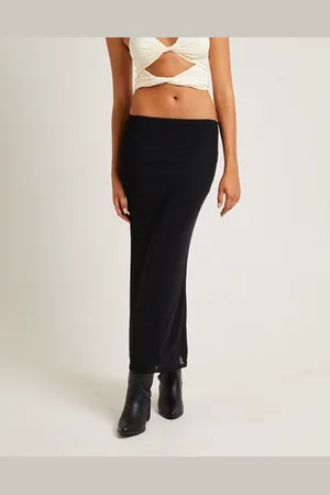 Insight Marley Mesh Midi Skirt