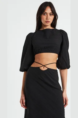 Subtitled Poppy Tie Back Top