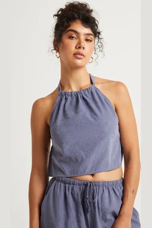Subtitled Sahara High Neck Top