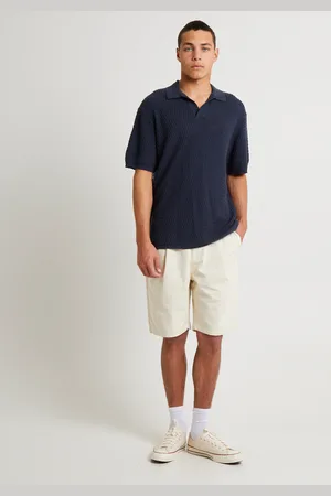 Arvust Fuller Pleated Chino Shorts