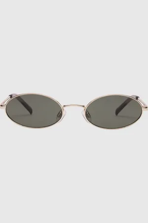 Le Specs Love Train Sunglasses Bright /Khaki Mono