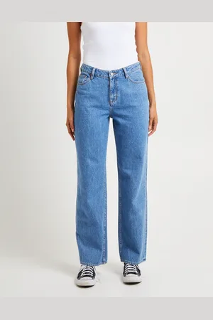 Lee Signature Mid Baggy Denim Jeans Next