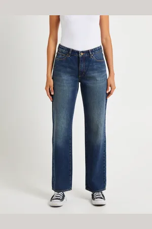 ABrand 99 Low Rise Straight Denim Jeans Bella