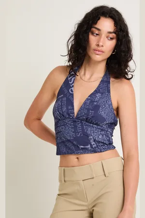 Insight Newspaper Halter Top