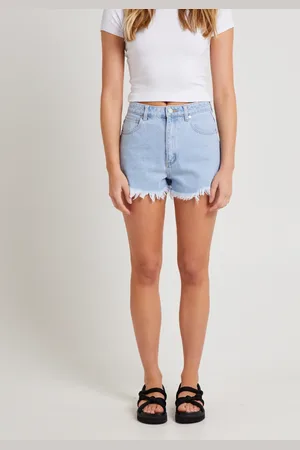 ABrand High Relaxed Denim Shorts Kendall