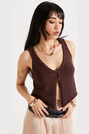Subtitled Bel Boucle Vest Top