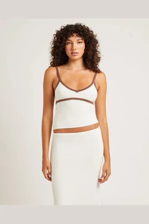 Subtitled Nori Compact Contrast Knit Top