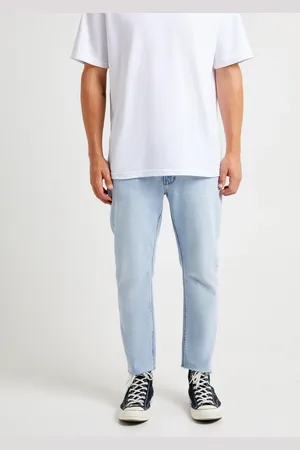 ABrand Chopped Straight Denim Jeans