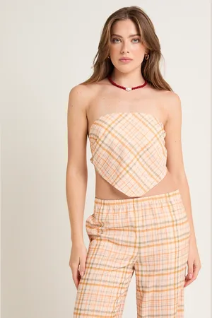 Subtitled Ellery Printed Bandeau Top
