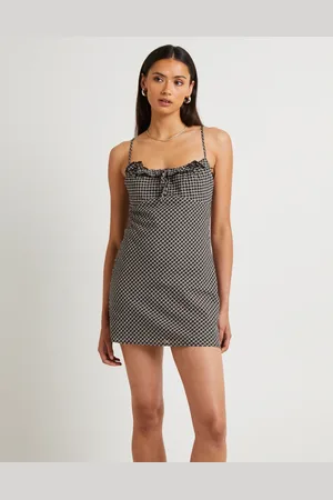 Subtitled Birby Check Mini Dress