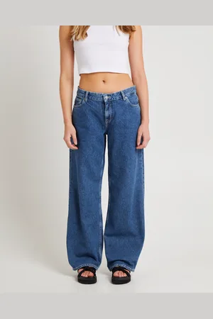 Dr Denim Hill Low Denim Jeans Pebble Mid Stone