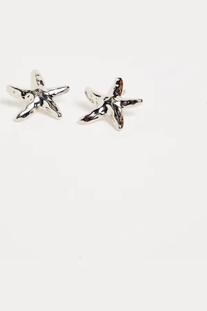 STUDIO Aqua Starfish Earrings