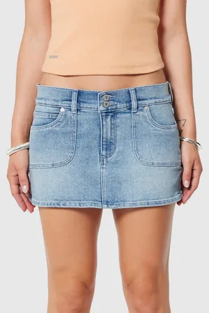 ABrand 99 Low Denim Skirt Willa