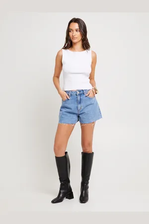 NEUW Ryder Denim Shorts Tranquil