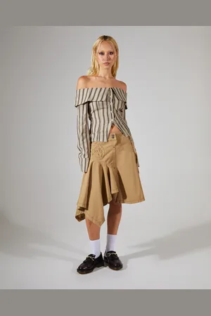 Jaded London Asymmetric Choppy Cargo Skirt