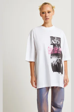 Calvin Klein Graphic Tee Disrupted Floral