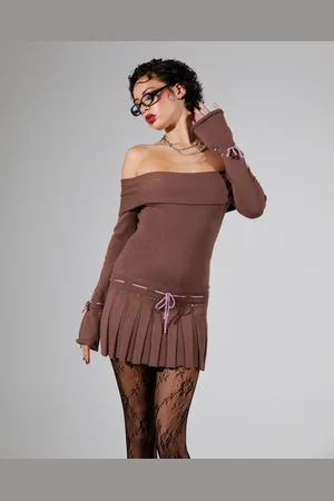 Jaded London Serena Knitted Mini Dress