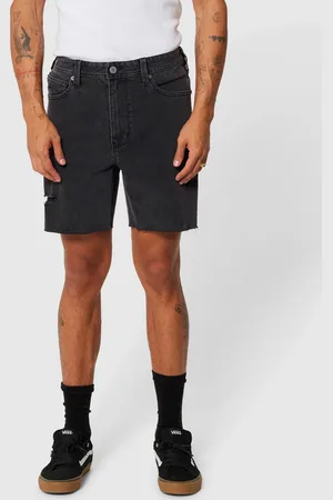 ABrand A2 Slim Rip Denim Shorts Bronson