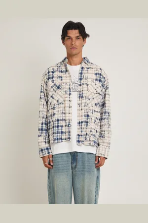 Insight Bleached Flannel Long Sleeve Shirt