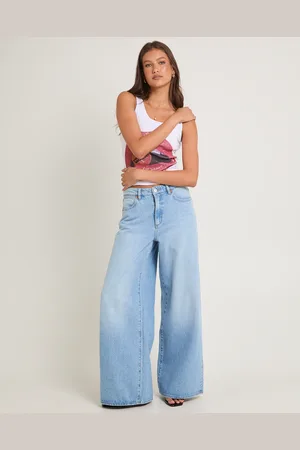 Wrangler Mid Stevie Relaxed Denim Jeans Set Time Blue