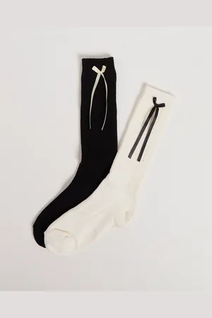 STUDIO Bianka Bow Socks 2 Pack