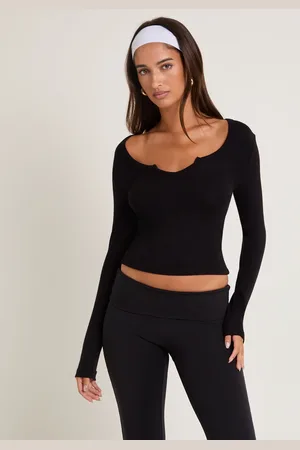 General Pants Slinky Scoop Neck Long Sleeve