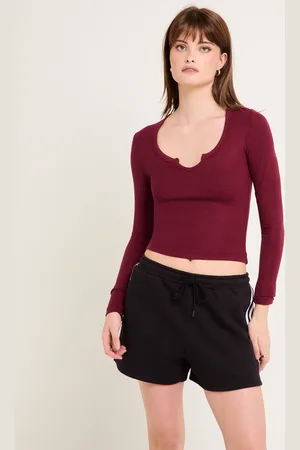 General Pants Slinky Scoop Neck Long Sleeve