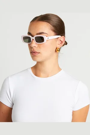 Le Specs Dynamite Sunglasses in Pink Salt/Khaki Mono
