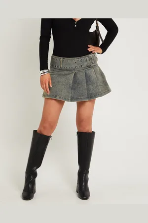Insight Autry Pleat Mini Skirt